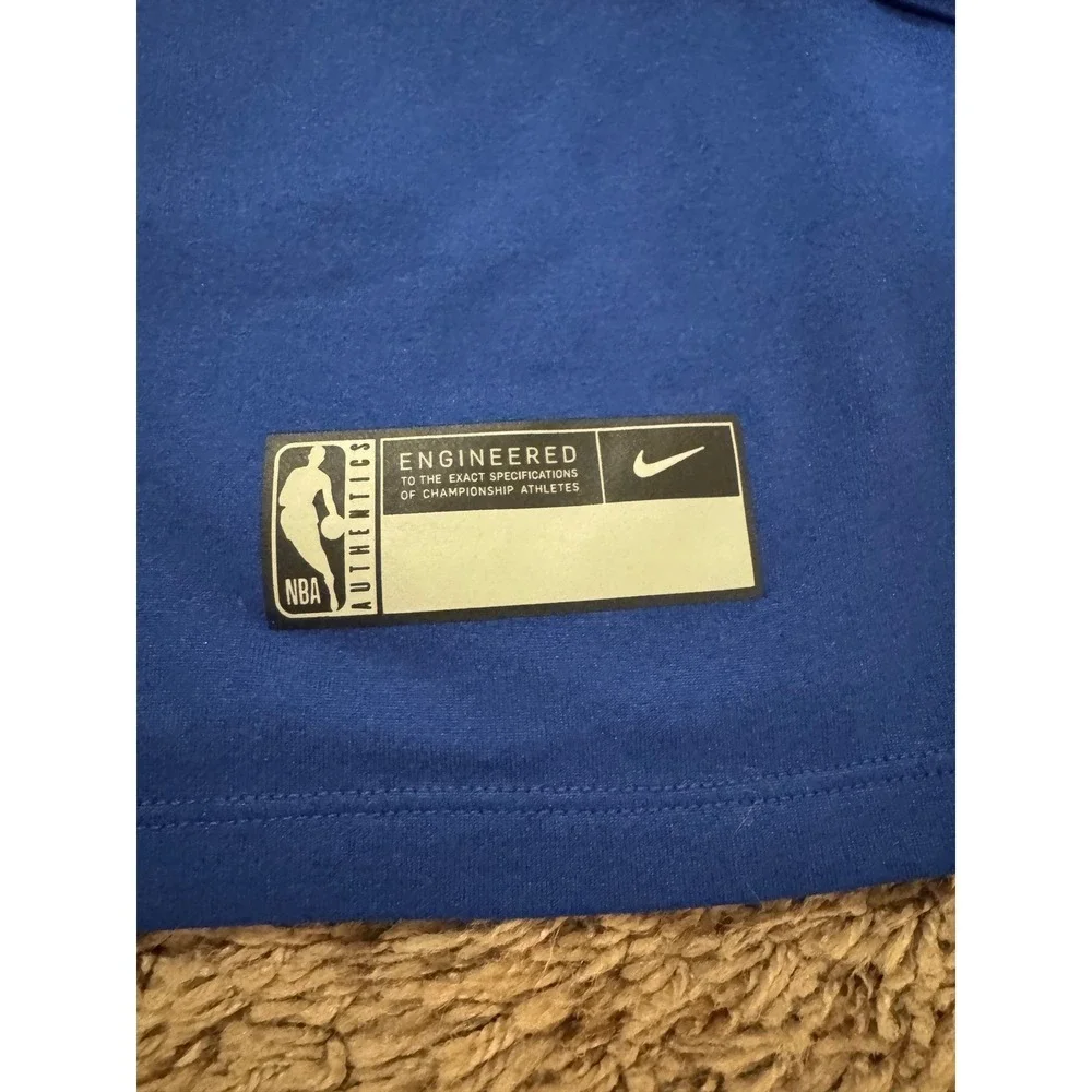 Nike NBA‎ Philadelphia 76ers Youth Large Long Sleeve Dri-Fit Tee – Blue m NWOT